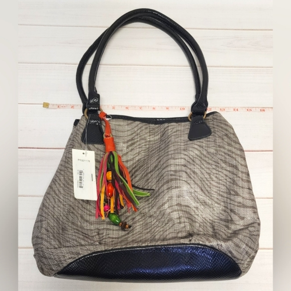 NWT Bueno Zebra Handbag - Picture 6 of 10